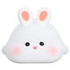 Rabbit Silicone Light Cute USB Rechargeable Touch Bunny Lamp Bedside Light for Bedroom Baby Room