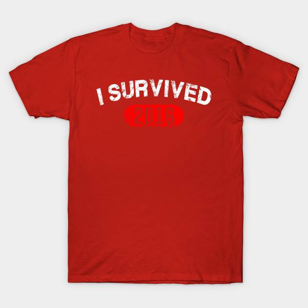 Unisex Fashion TShirt I Survived Print TShirt Plus Size XS-6XL T-Shirt 100%Cotton Tops O Neck Short Sleeve Tees