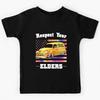 Funny Car Guy - Respect Your Elders Classic Panel Truck Kids T-Shirt