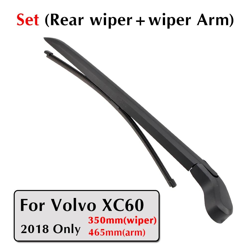 Car Rear Wiper Blade Blades Back Window Wipers Arm For Volvo XC60 Hatchback 2018 Only 350mm Windscreen Wiper