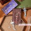 [TG835] Anime-Stil Elementares Metall Lesezeichen Buntes Emaille Fantasy Lesezeichen Ausgeschnittenes Lesezeichen Lesezubehör