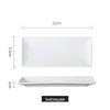 Japanese Ceramic Rectangular Sushi and Snack Plate