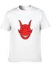 Top Short Sleeve Red Devil Anime T Shirt Hip Hop Fashion Country Music Movie Peripheral
