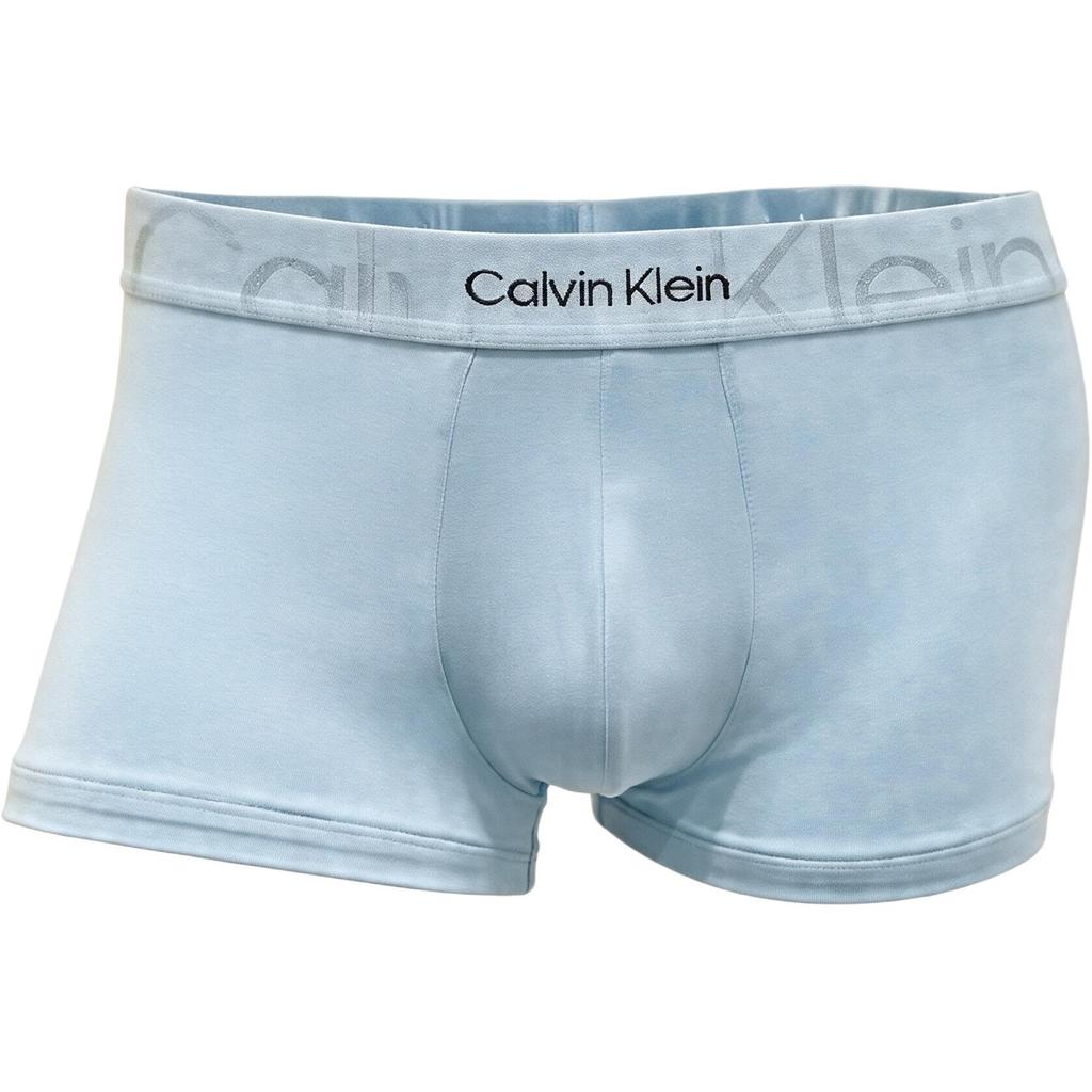 Calvin Klein Comfortable Mid-Rise Boxer Briefs With Logo Men Underwear Blue NB3312-5F9