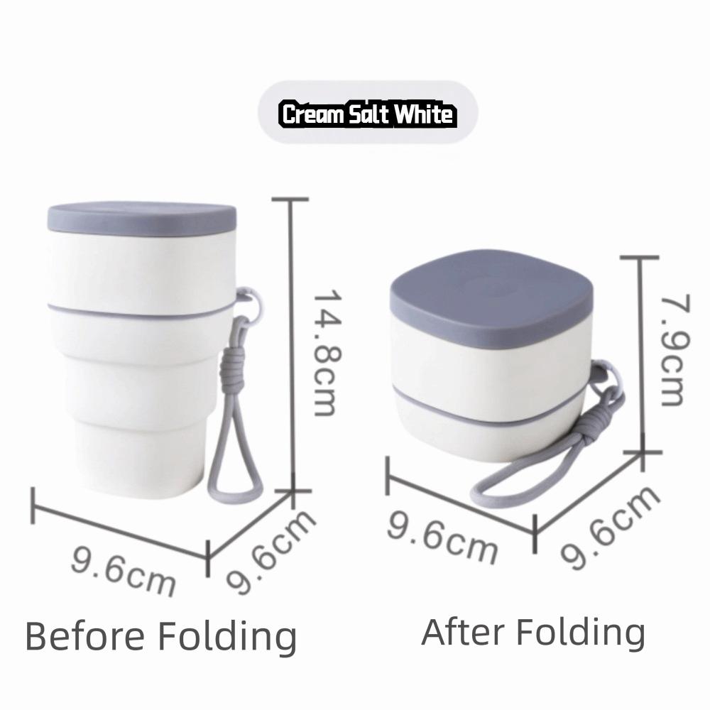 Silicone Ice Hockey Cup with Lanyard Ice Ball Maker Mold Straw Water Cup  for Home&Travel
