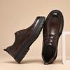 Mode Läder Herr Casual Skor Snörning Oxfords Herr Nya Trendiga Man Vulkaniserade Skor Bekväma Allround Herr Oxfords Business Skor Skodon