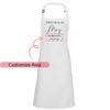 Personalised Custom Wedding Day Apron First Meal As Mrs Mr Bride Groom Newlywed Couples Bridal Shower Engagement Gift Present