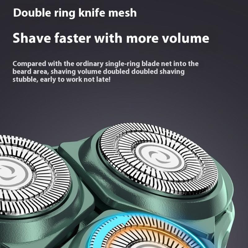 Convenient Electric Shaver 8W Travel Shaver Efficient Electric Trimmer Men Grooming Tool Suitable for Easy Cleaning