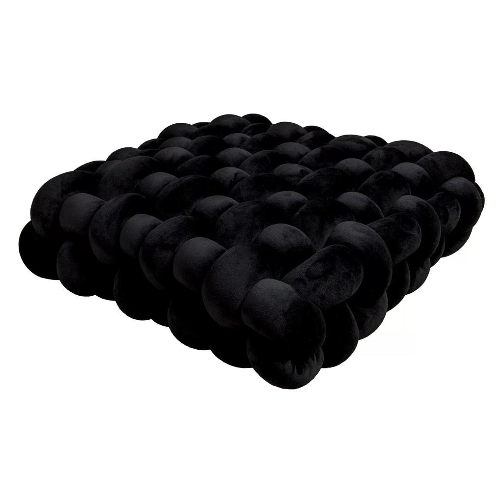 5cm Super Thick Icelandic Yarn Knitted Cushion Pillow - Solid Color, Square Design