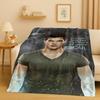 3D Twilight Saga Bella Edward Vampire Movie Flannel Blanket,Ultra Soft Warm Plush Throw for Home Bedroom Bed Sofa Cover Camping