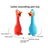 Squeaky Dog Rubber Toys Dog Latex Chew Toy Chicken Animal Bite Resistant Puppy Sound Toy Dog Supplies For Small Medium Large Dog