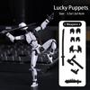 Sada akční figurky, obří meč Robot Akční figurka Robo 3D vytištěná 13 Akční figurka Fidget Toys kloubová, Sběratelé Desktop