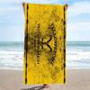 Yellowstone Print Beach Towel, Large Soft Quick Dry Towel for Beach Camping Swimming