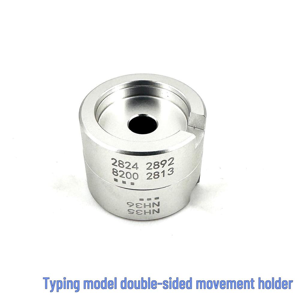 Support de mouvement de montre double face en aluminium pour 2824-2892-8200-NH35-NH36 Outils de réparation