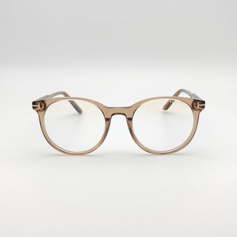 Ochelari de soare Tom Plate TF5695 Ford Retro rotund cu cadru complet pentru miopie, ochelari de soare decorativi literari pentru bărbați și femei