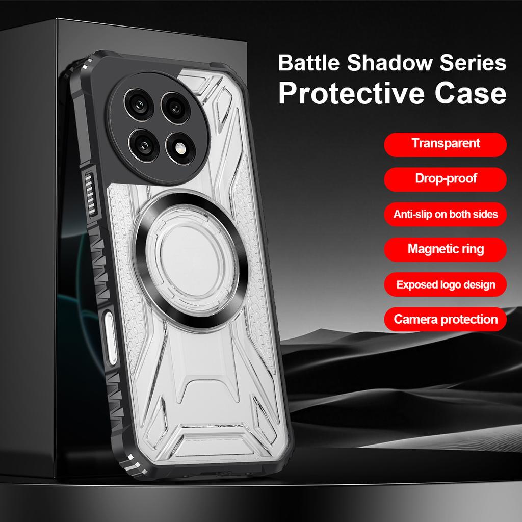 Luxury Armor Shockproof Hybrid For Magsafe Wireless Charging Phone Case for For OnePlus 13 13R Nord4 Magnetic Bumper Matte Cover