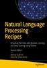 Buch Natural Language Processing Recipes : Unlocking Text Data with Machine Learning and Deep Learning Using Python