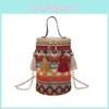 Streetwear Boho Purse For Women With Chain Strap And Tassels For Casual Travel