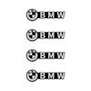 4pcs Car Speaker Audio Aluminum 3D Emblem Badge Stickers Decals For BMW M 3 4 5 6 7 Series F30 G20 G22 G23 G26 F10 G30 GT G32 X1 Usdf03