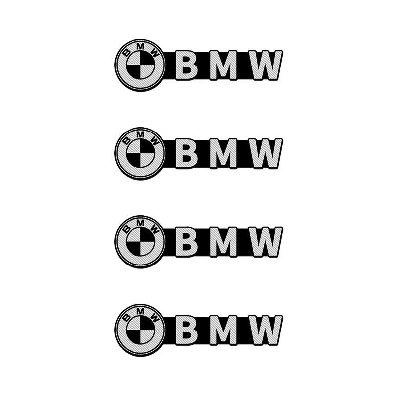 4pcs Car Speaker Audio Aluminum 3D Emblem Badge Stickers Decals For BMW M 3 4 5 6 7 Series F30 G20 G22 G23 G26 F10 G30 GT G32 X1 Usdf03