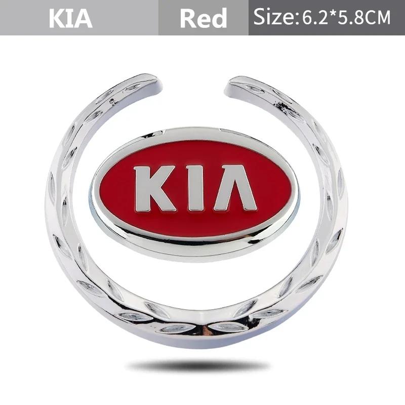 Car Styling Auto Front Emblem Sticker Rear Trunk Badge Decal For KIA Rio Ceed Sportage Cerato Soul Sorento Picanto Optima K4 K5  JD2