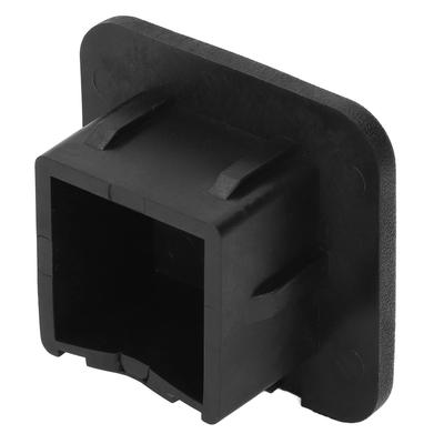 Universal Trailer Hitch Cover - Rubber Plug for 2" Receivers, Easy Installation, Weather