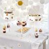 Gifts Acrylic Cake Stand Transparent Double-layer Dessert Display Rack Round Party Dessert Stand Wedding Birthday