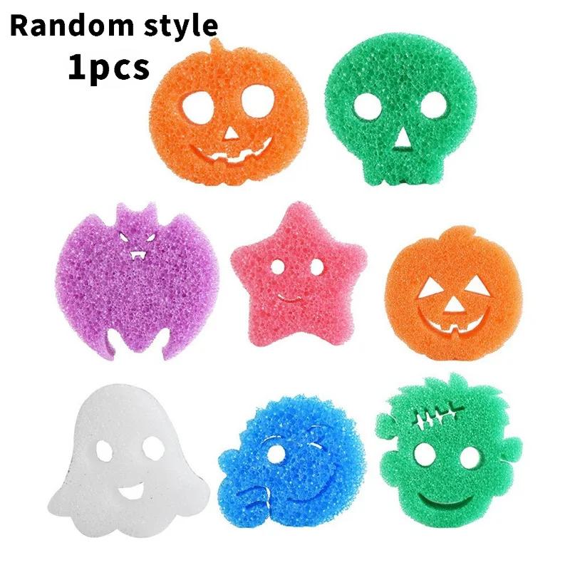 

Kitchen Sink Cleaning Storage Set Dishwashing Detergent Foaming Box with Random Style Sponges Mats Cloths Brush Organizer