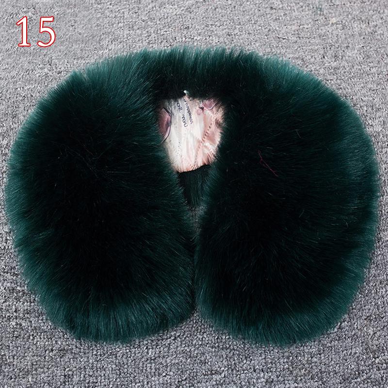 

Женские зимние теплые мягкие пушистые меховые воротники искусственный меховой шарф теплый шарф шаль искусственная кожа