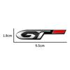 3D Car Styling GT for 4008 GT 5008 RCZ 308 508 3008 508 408 406 Car Hood Fender Trunk Rear Nameplate Decal Emblem Badge Sticker