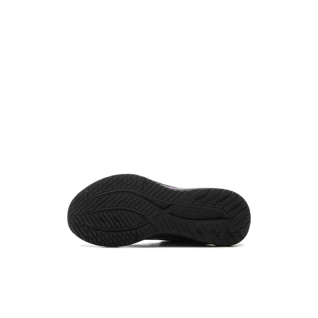 Li Ning Kids Running Shoes Comfortable Soft Skin-Friendly Breathable Low-Top Kids Sneakers Black YKFV006-1