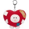 Sanei Boeki Mottk Broken Heart Plush Toy 11.5cm X 6cm X 9cm Soft Mascot Stuffed Animal