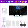 KERUI G20 Wireless Home Alarm System Smart Life WiFi GSM Security Alarm System with Motion Sensor, Support Alexa Google for Home