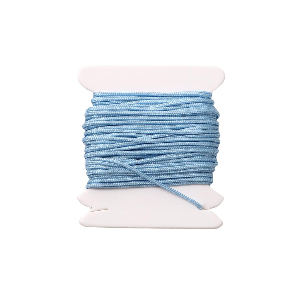 5-50m/lot 0.8mm Cotton Cord Nylon Cord Thread String DIY Beading Braided Bracelet Jewelry Making