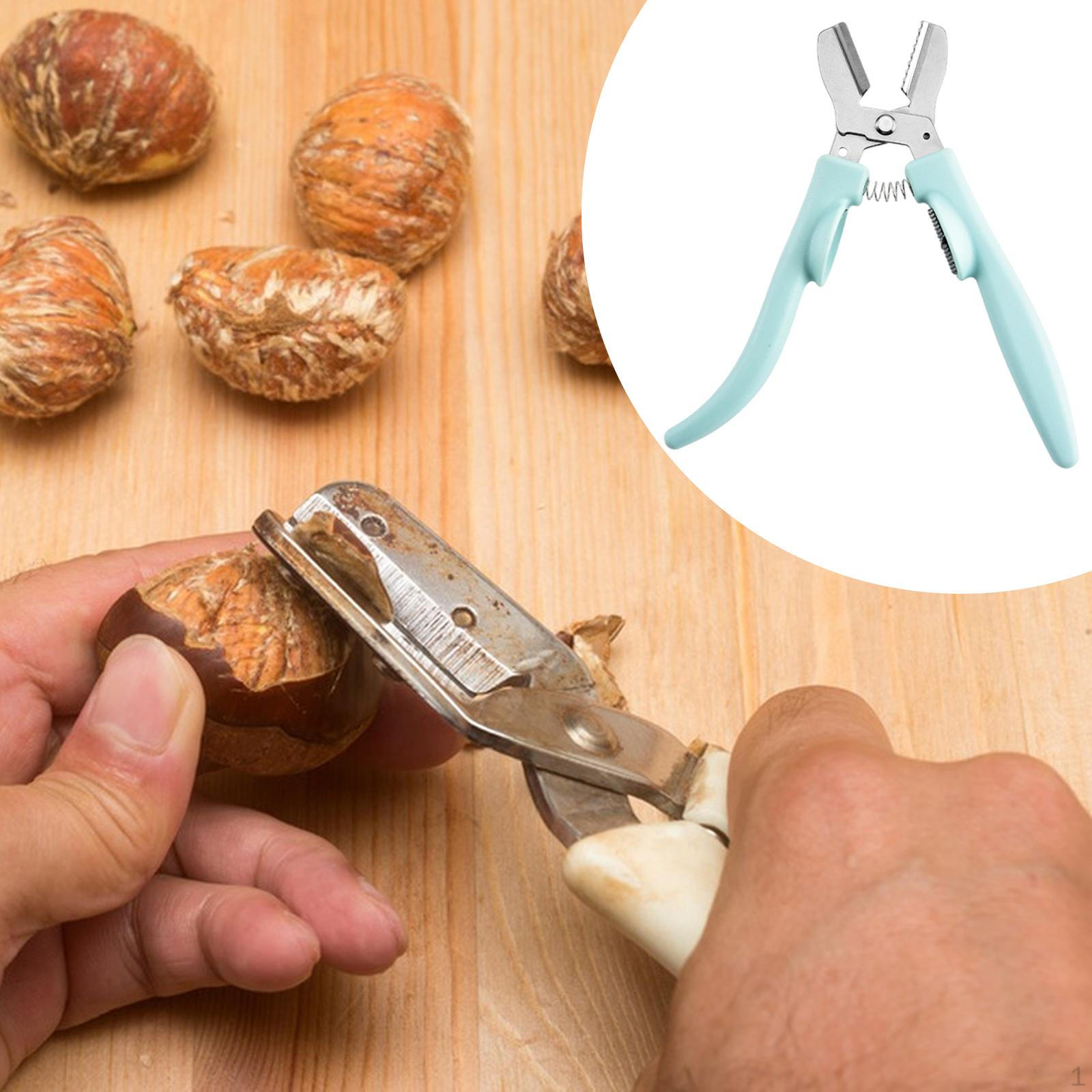 Chestnut Opener Kitchen Utensil Compact Comfortable Grip Versatile Nut Cracker