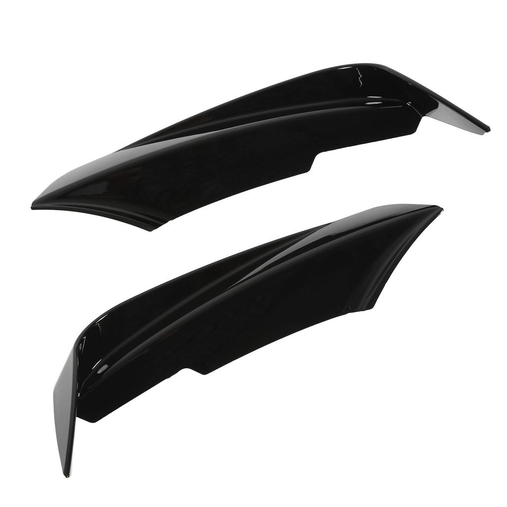 2pcs Front Bumper Vent Canard Splitter Left Right ABS Wind Knife Replacement for 3 Series F30 F31 F3 320i 328i M Sport