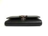 Authentic BVLGARI Black Leather Logo Clip 6 Pics Key Chain #a765  Refurbished