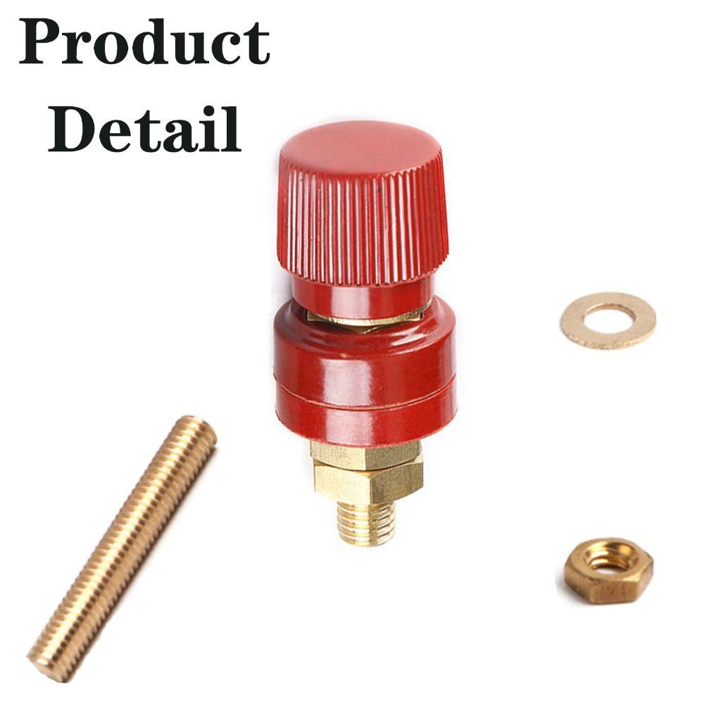 4Pcs Black Battery Post Red Battery Post Shims Junction Stud  Battery Terminal Studs