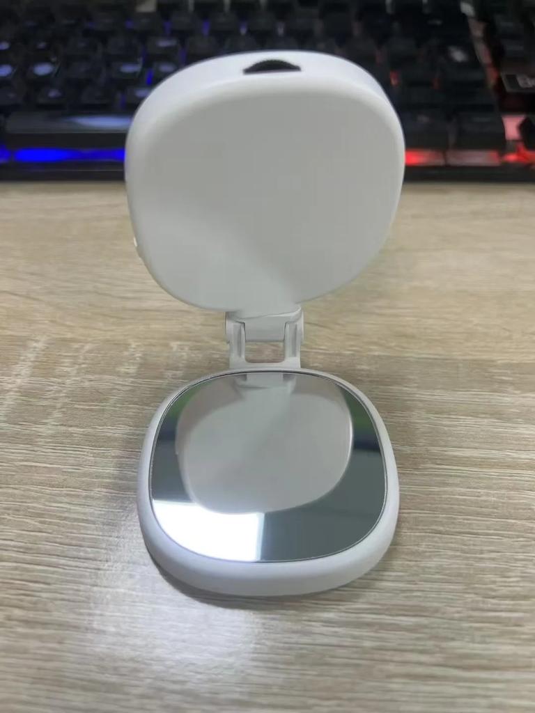 Magnetisches Selfie-Licht für MagSafe iPhone 360° LED-Ringleuchte mit Spiegel Ideal für Selfies, Vlogs und Videoanrufe