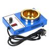 300W 100mm 1200g Soldering Pot Stainless Steel Solder Pot Compact Temperature   Solder Bath for Welding and Soldering