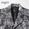 Menseye Menseye Autumn New Arrival Black Zipper Fly Print Jacket American Casual Jacket Men