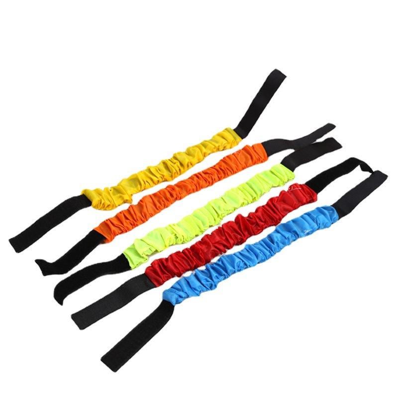 2-Person 3-Foot Group Game Multiplayer Outdoor Gathering Game Sports Foot Binding Rope Parent-Child Game Elastic Bandage
