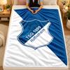 Flaneldecke TSG Hoffenheim FC Warme Weiche Decke für den Innenbereich Sofa Bett Wohnzimmer