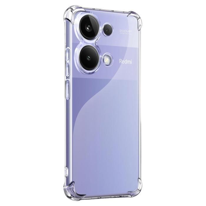 Coque - Phonillico® - Xiaomi Redmi Note 13 Pro 4G - Antichoc - TPU Souple - Transparent