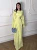 2025 French Niche Elegant Waist-Cinching Summer Dress