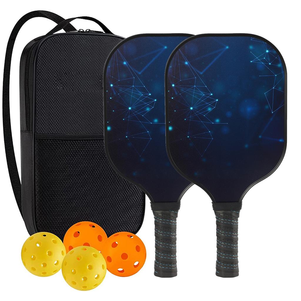 Carbon Fiber Pickleball Paddle Honeycomb Core Outdoor Sports Carbon Composite Paddle For Pickleball Players Durable Lightweight Design