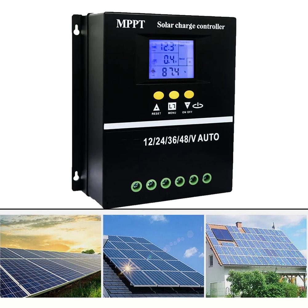 12V 24V 36V 48V Controller 100A Solarladeregler Fabrikgebrauch Verdickter Aluminiumlegierungs-Kühlkörper Für Spielkonsolen