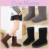 Elegant Ladies Womens Ella Mid Calf Snow Boots With Luxurious Faux Fur Lining
