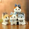 Adorable Sweetheart Cat Plush Keychain - Cartoon Doll Charm for Bags & Souvenir Accessory