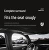 Universal All-Season Breathable Leather Car Seat Cover, Wear-Resistant, Full Surround, Fits Most Models